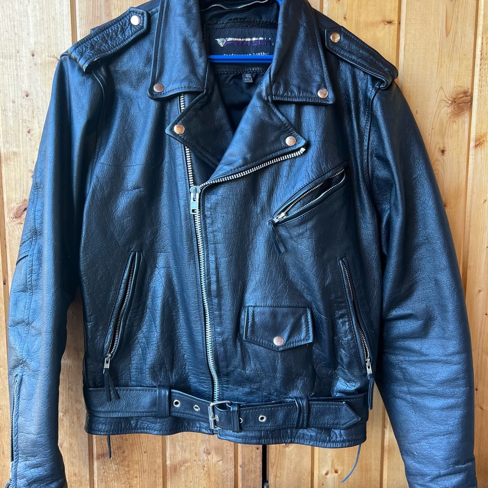 Leather Motorcycle Jacket